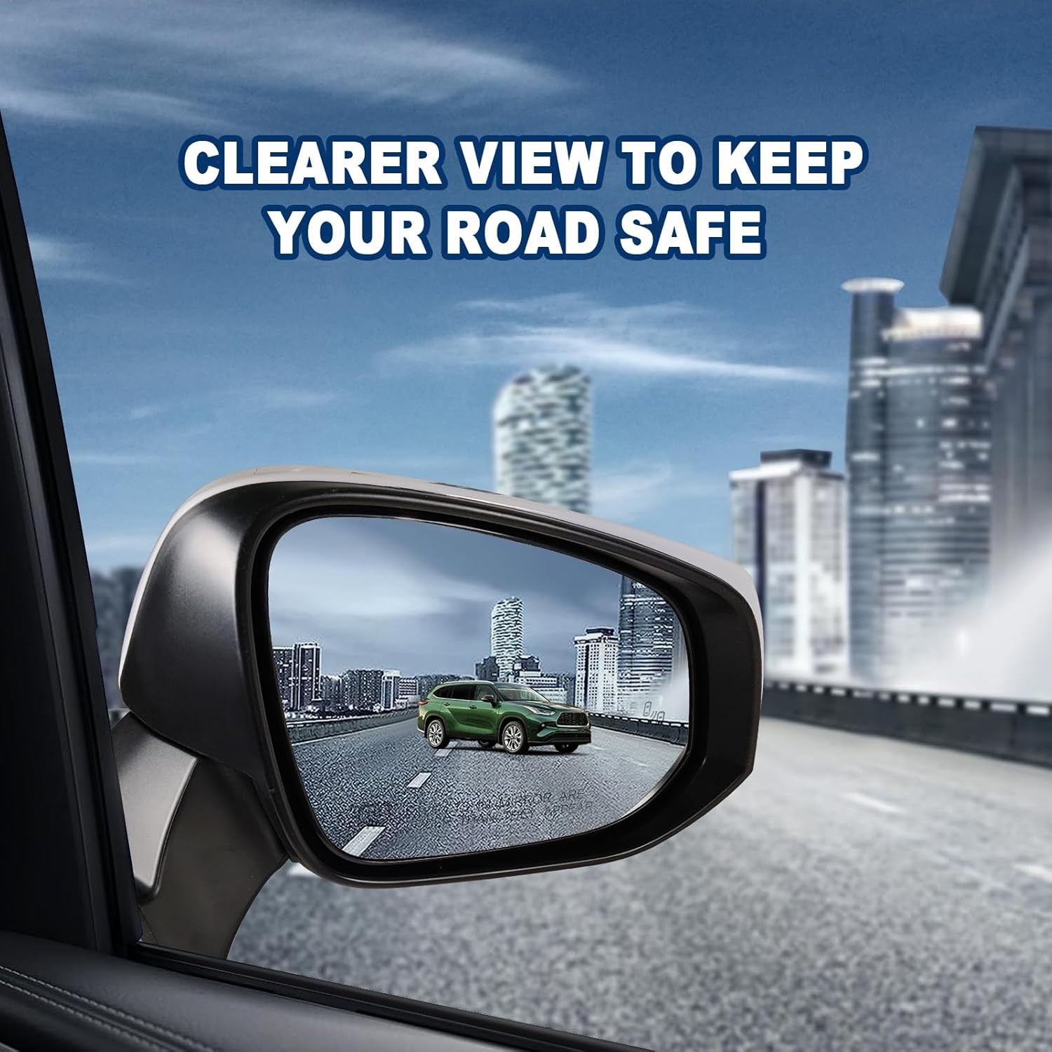 Right Passenger Mirror Fits 2020-2025 Toyota Highlander with Power Glass, Heated