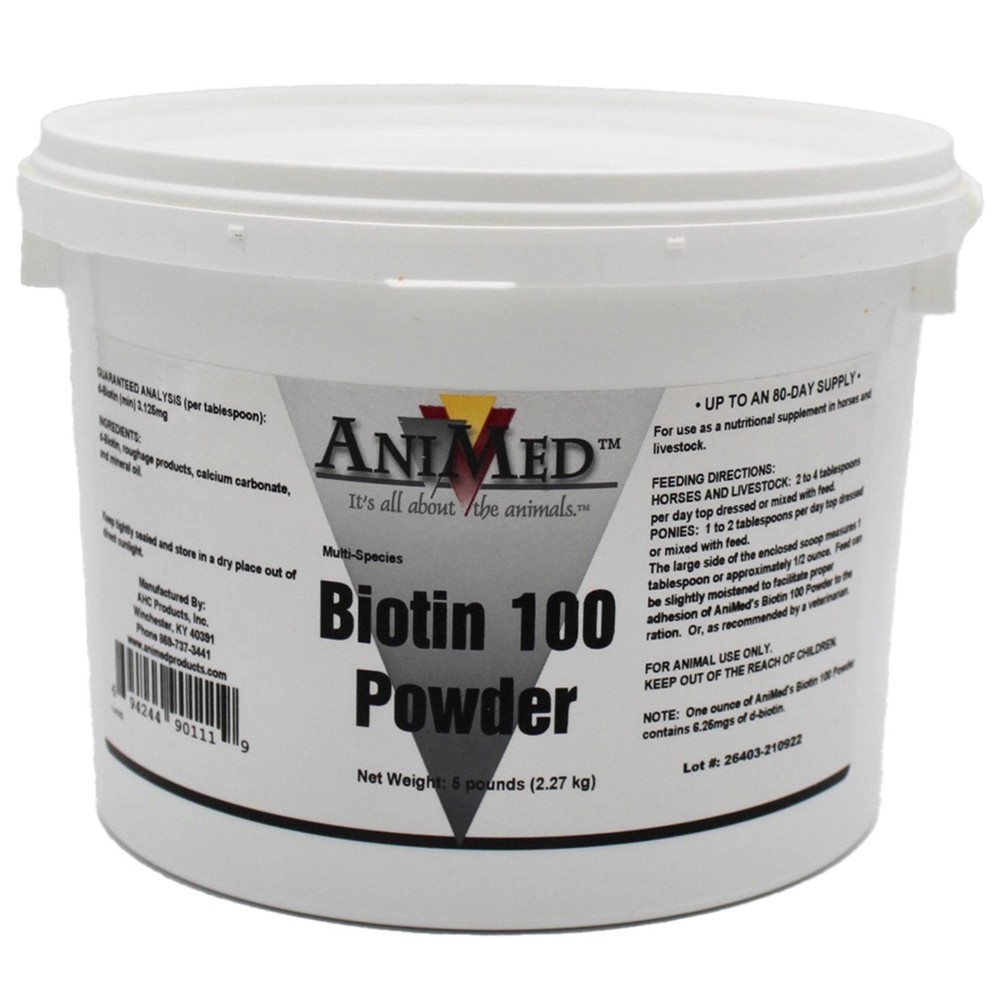 Biotin 100 5 lbs…