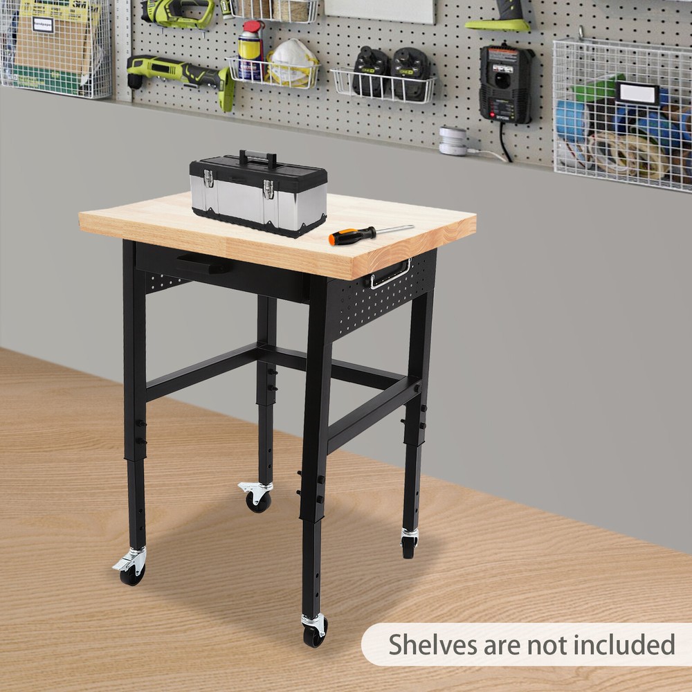 Standard Countertop Rectangular Countertop Modern Table Adjustable Workbench
