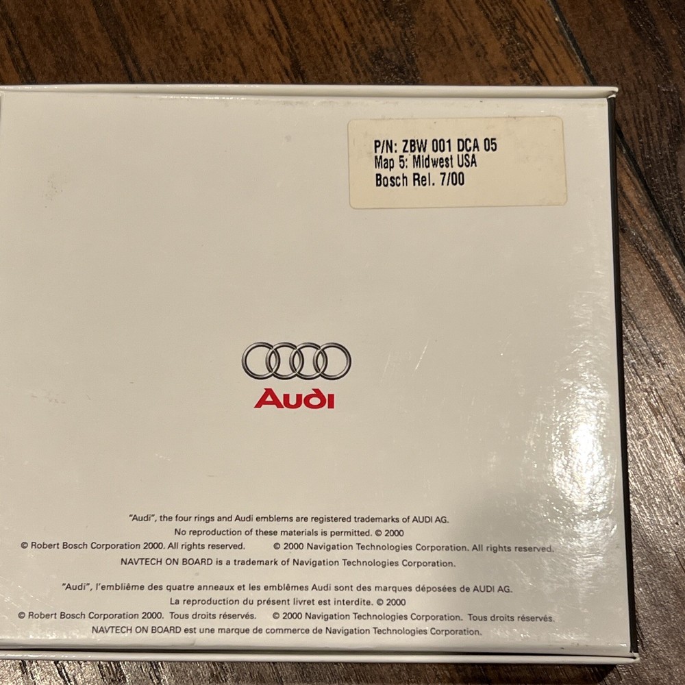 Audi Navigation System Cd For North America, Audi Navigation.
