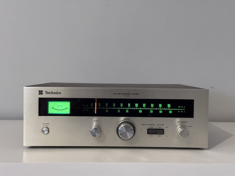 Technics St-3000 Fm/am Stereo Tuner High Ene Hifi System Separate
