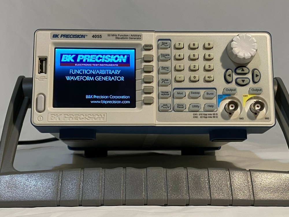 BK PRECISION 4055 50MHz FUNCTION/ARBITRARY WAVEFORM GENERATOR 110-240V 50/60Hz