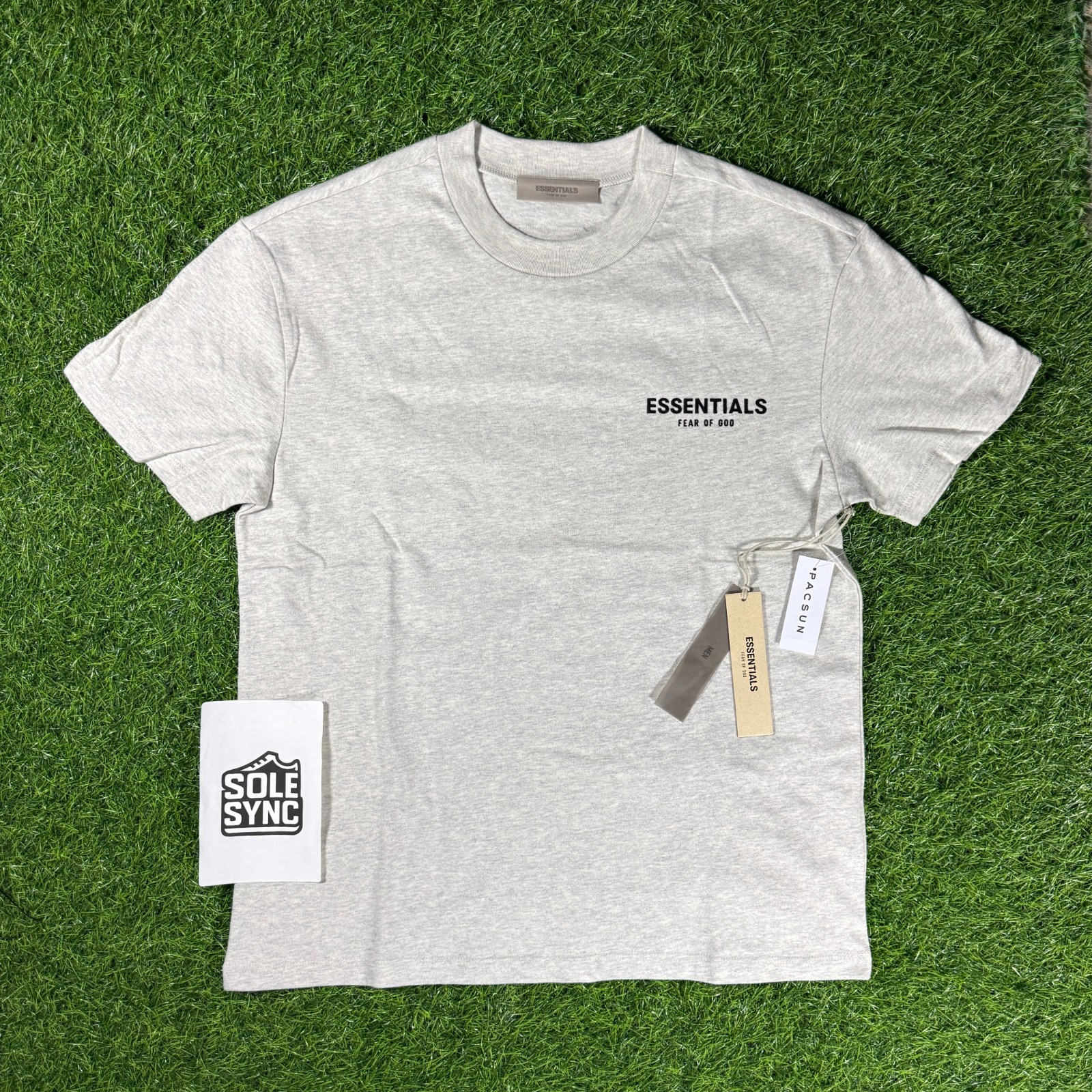 Fear of God Essentials T-Shirt SS22 Light Oatmeal - 100% Authentic (XS-XL)