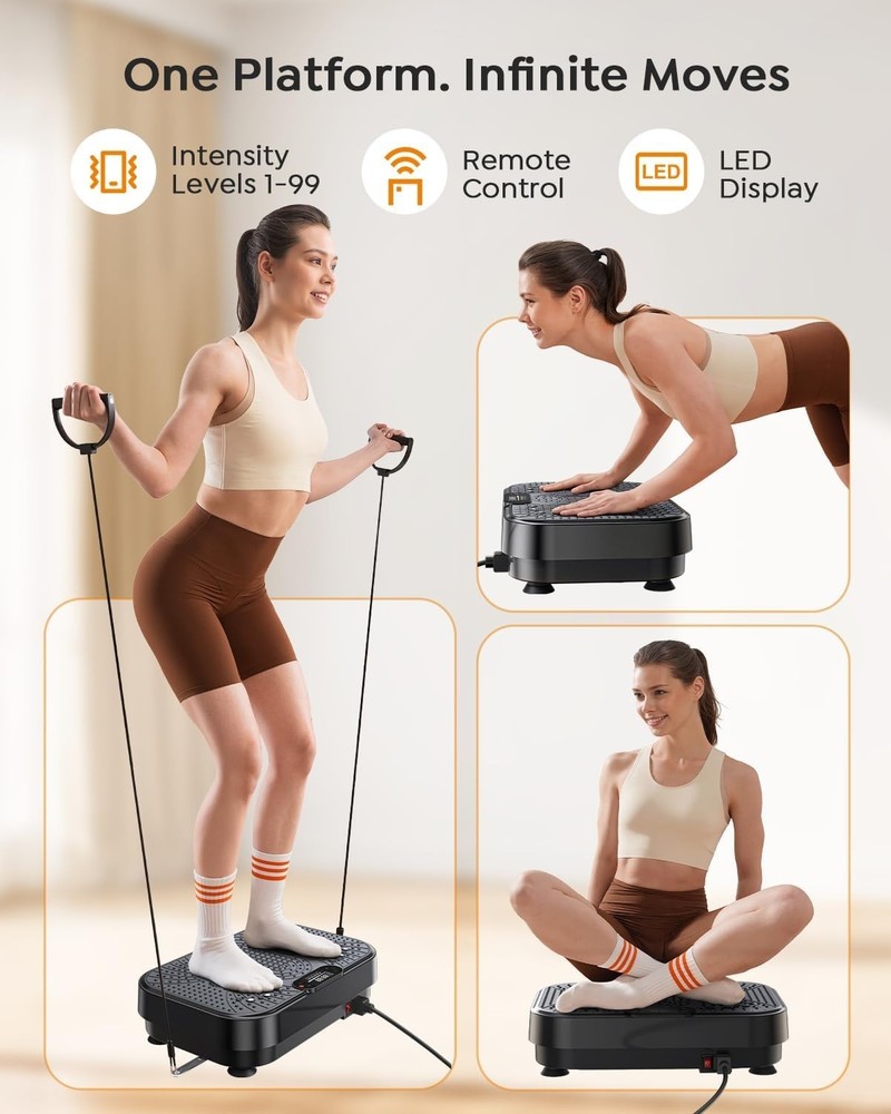 Burever Vibration Plate Exercise Machine