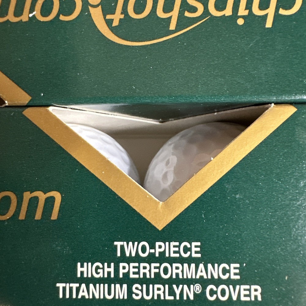 Chipshot High Performance Golf Balls One Dozen