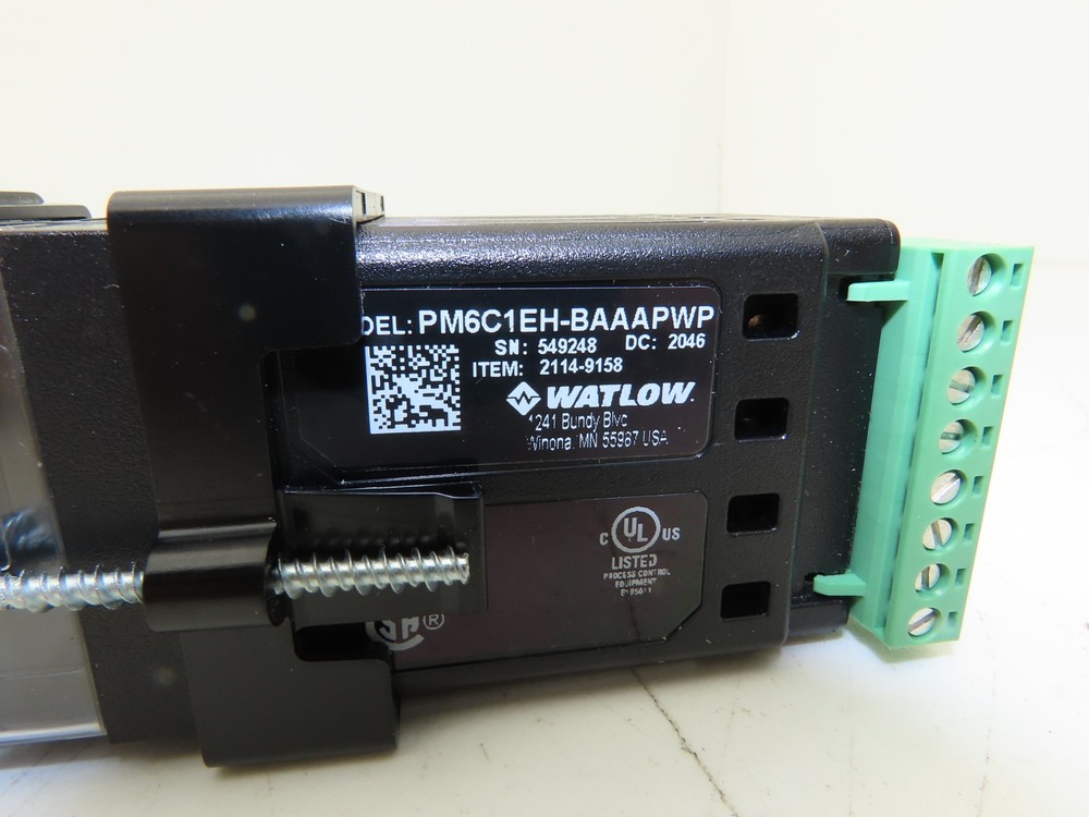 Watlow PM6C1EH-BAAAPWP Temperature & Process Controller Panel Meter 115V/240V
