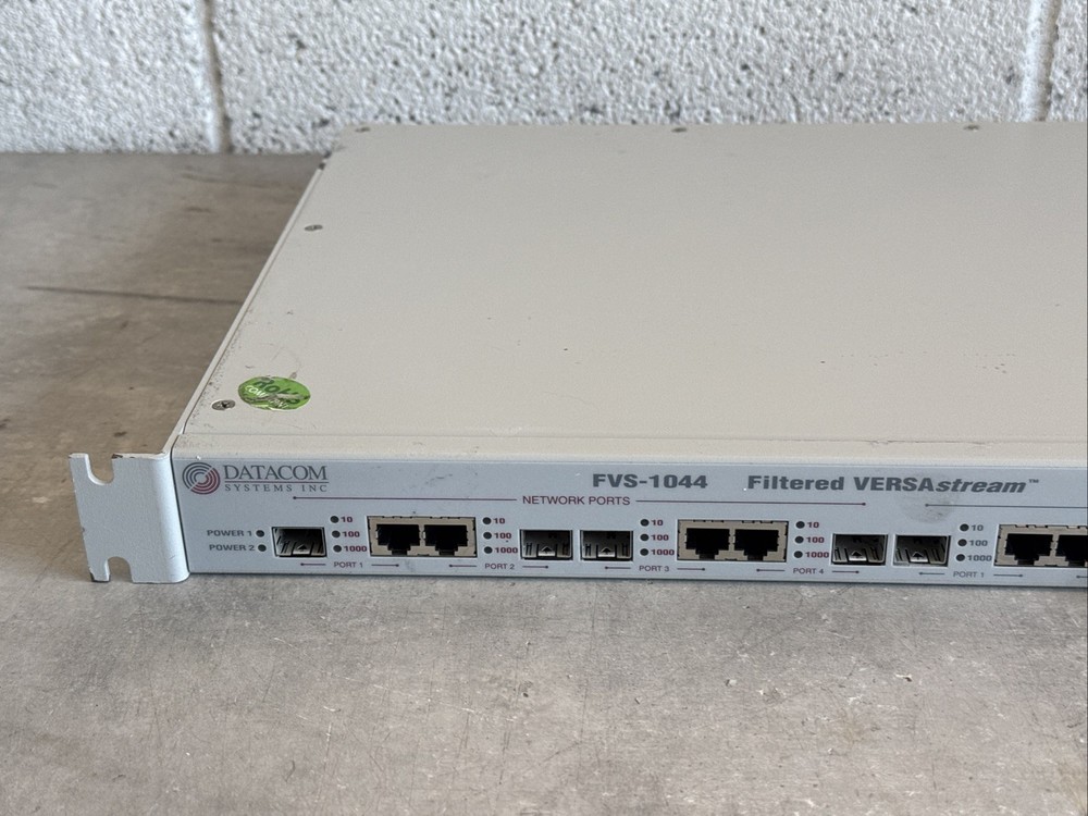 Datacom Systems FVS-1044 Filtered Verastream DATA Access Switch