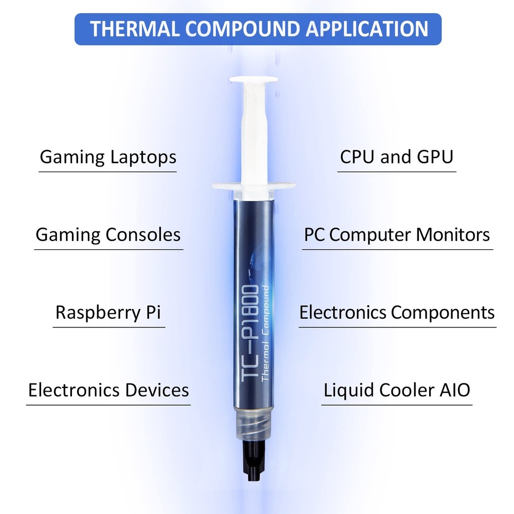 PANO-MOUNTS 18W/mK High-Performance CPU/GPU Thermal Paste - 5g