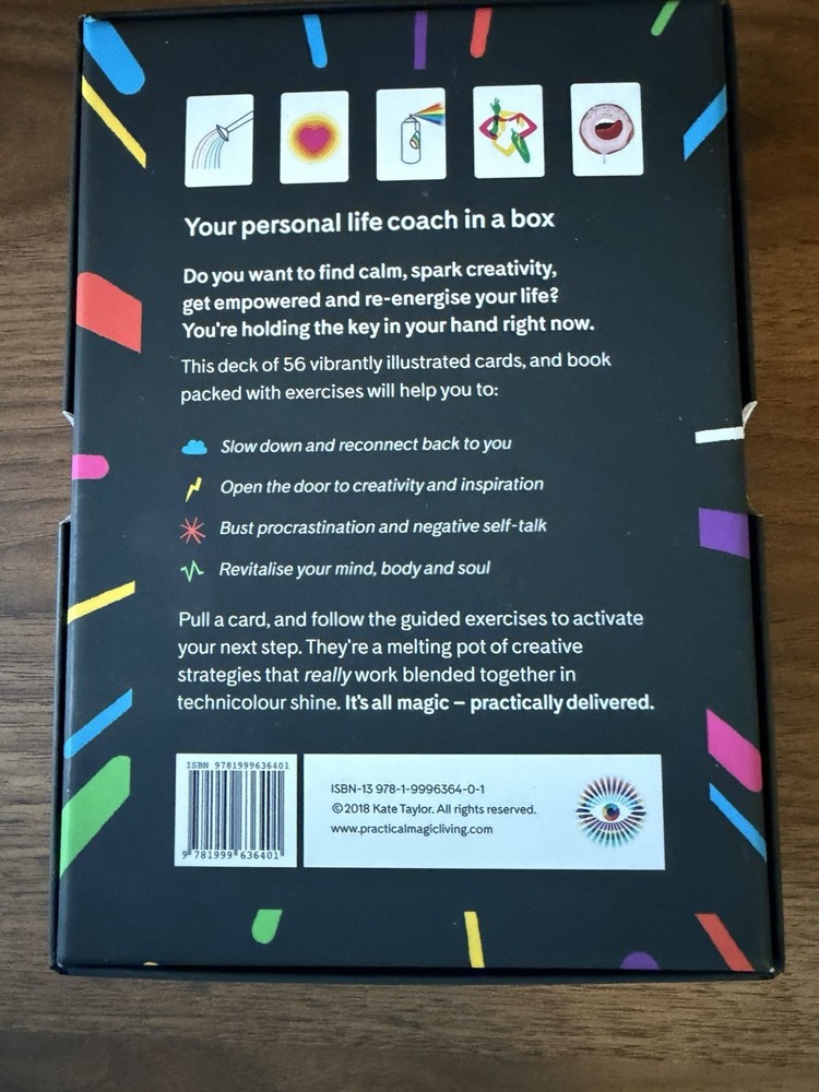Practical Magic Activation Cards by Kate Taylor First Print Kickstarter Edition