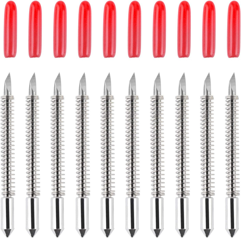 Hqmaster 45 Degree Vinyl Cutter Blades Lettering Blade for Graphtec Cutting Plot