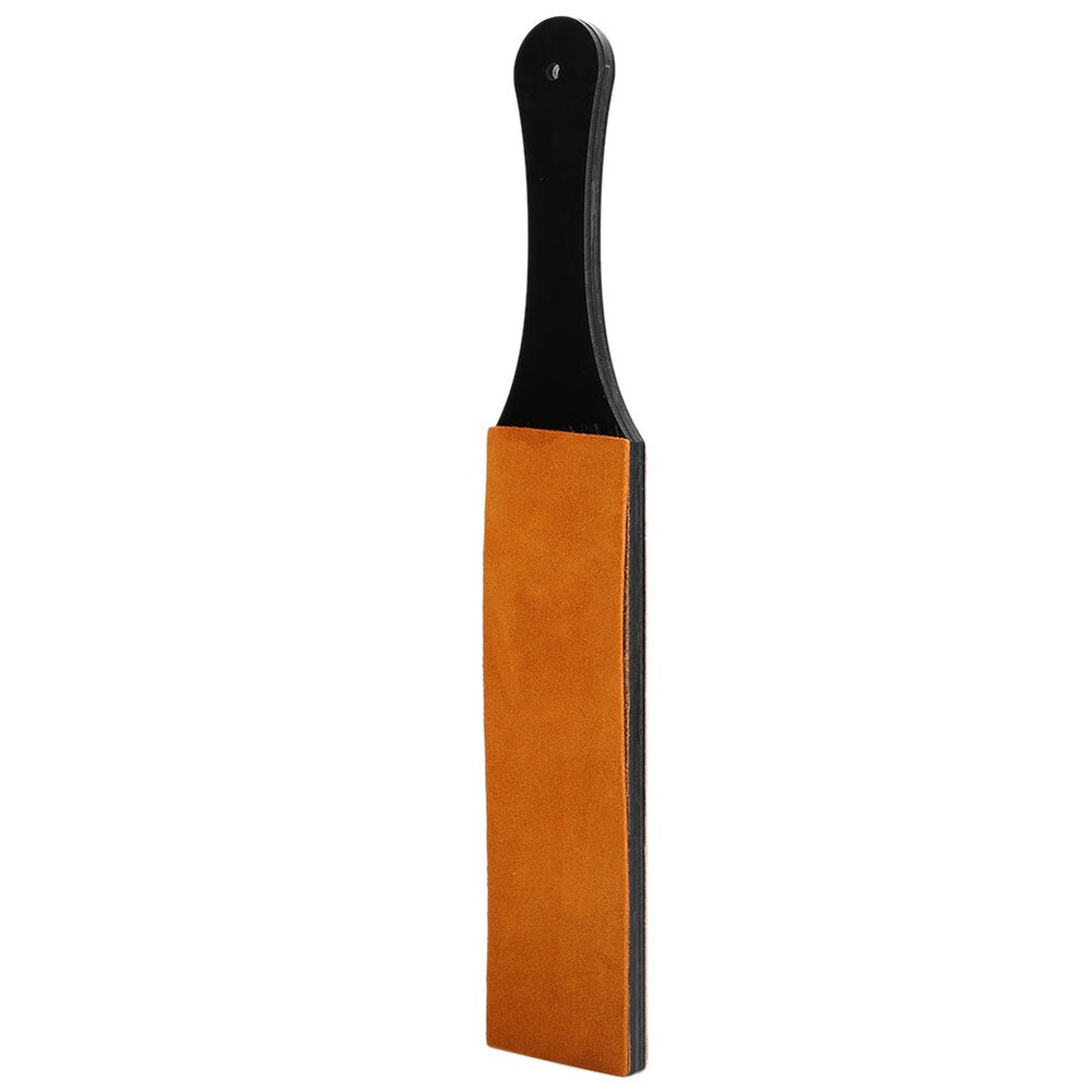 (Large Size)Double-Sided Leather Sharpening Strop Knife Blade Sharpener JFF