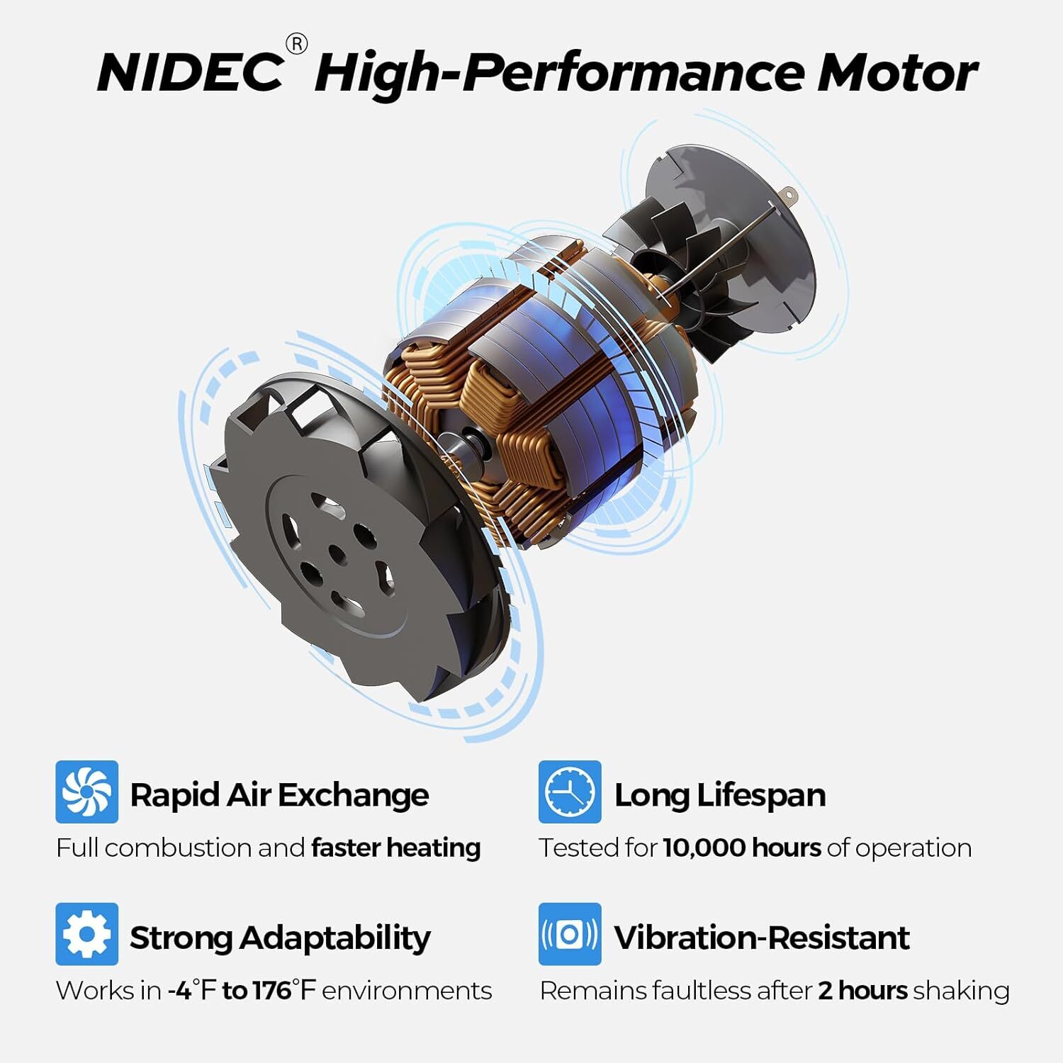 RV Tankless Water Heater 2.9GPM 55000BTU Fogatti InstaShower 8 Plus Without Door