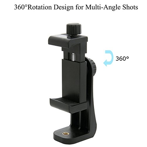 Phone Holder/Vertical and Horizontal Tripod Mount Adapter Rotatable Bracket