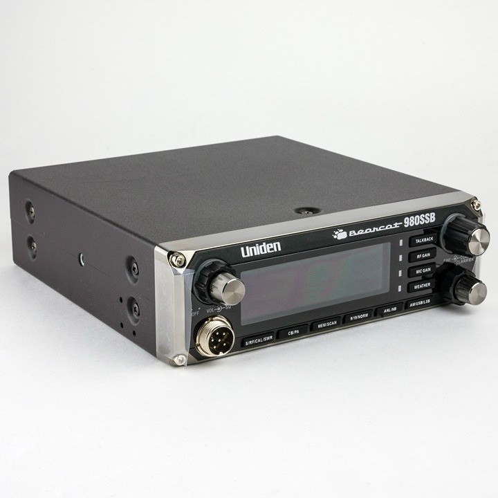 Uniden Bearcat 980SSB CB Radio Noise Canceling Mic 80CH AM/USB/LSB Weather