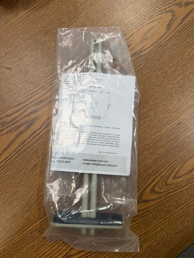 Dwyer Pafs-1005 Averaging Flow Sensor