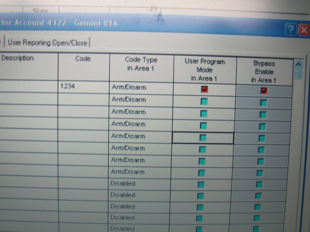 NAPCO GEMINI P816 LOT