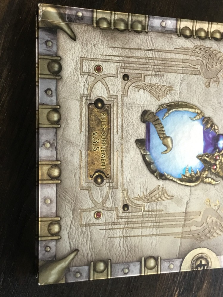 D&D 3.5 Premium Magic Item Compendium VG+ Staff WotC