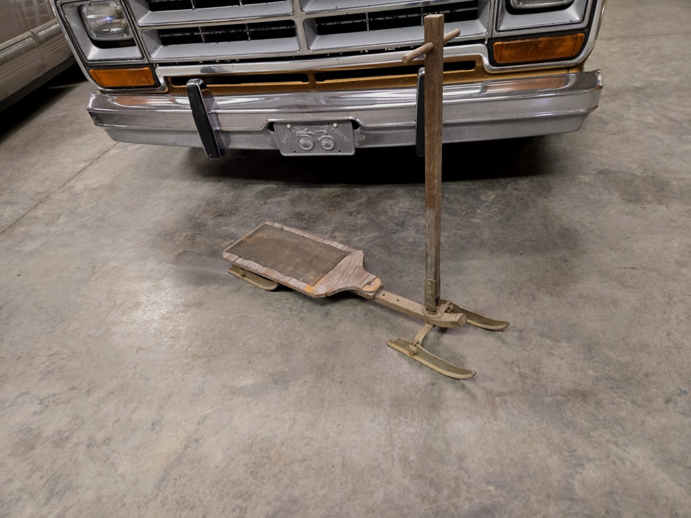 Rare Antique Snow Sled
