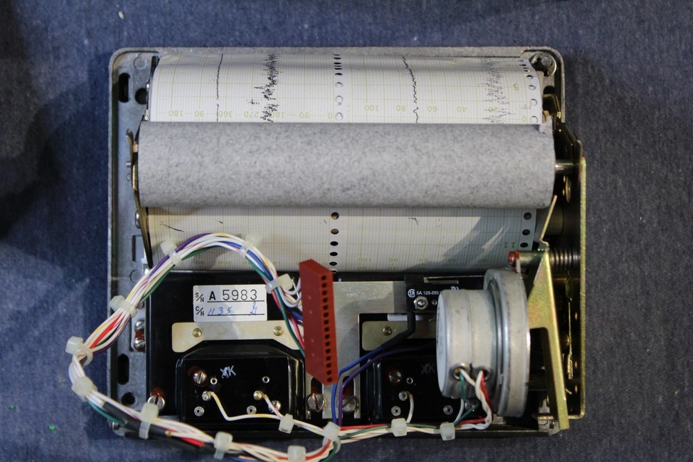 Climatronics Wind Speed Direction Temp Dewpoint Thermal Printer Recorder Module
