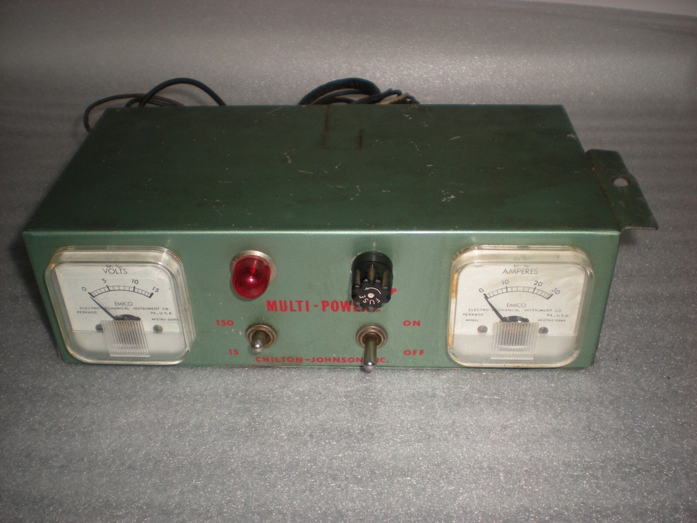 Vintage Rare CHILTON JOHNSON INC MULTI POWER UNIT ASIS UNTESTED
