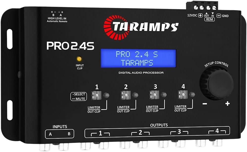 Pro2.4S DSP Crossover Full Digital Signal Processor & 15-Band Equalizer