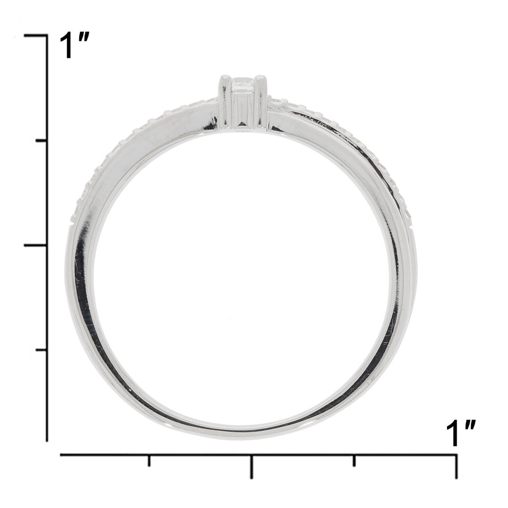 Sterling Silver Semi Mount Ring Setting Round RD 2.5mm
