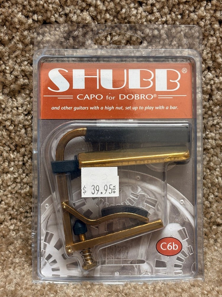 Shubb Capo Dobro Resonator C6B Brass
