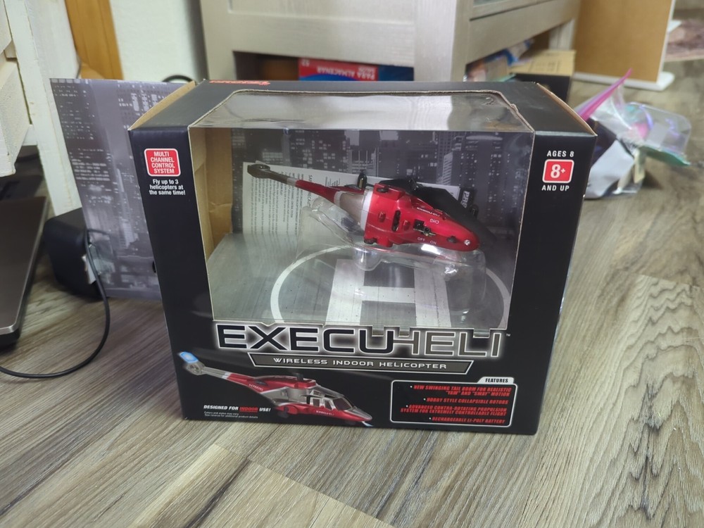 🚁🚁Execuheli Wireless Indoor Helicopter NIB🚁🚁