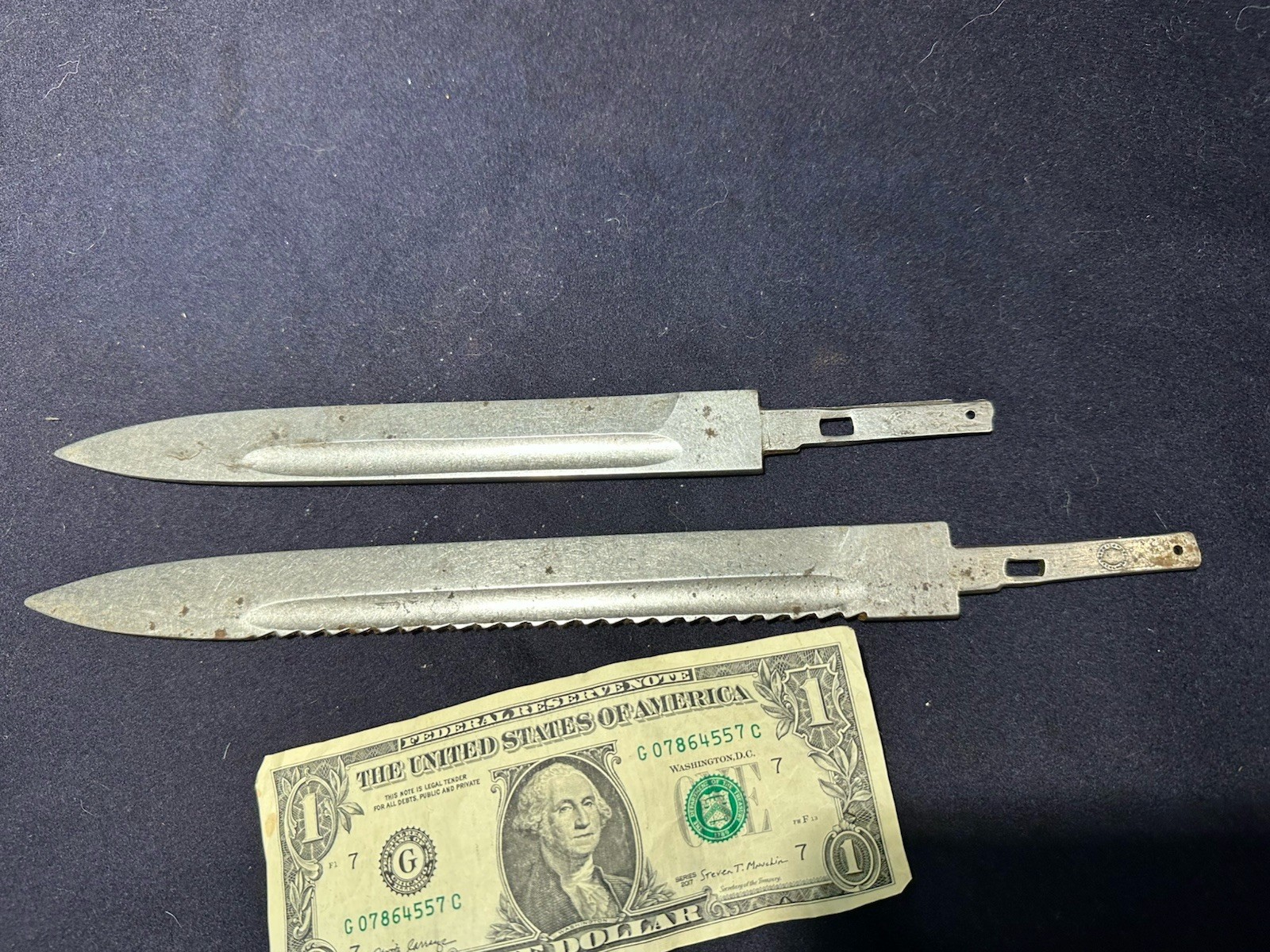 2 German WW1 German Bayonet Ks98 Robert Klass Saw BackK98 dagger knife