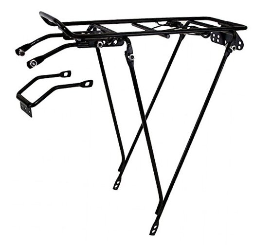 Universal Carrier Rack 13 x 5" Black