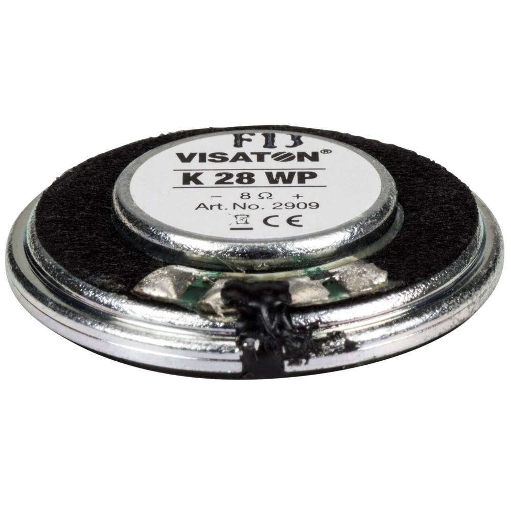 Visaton K28WP 1.1" Miniature Speaker 8 Ohm
