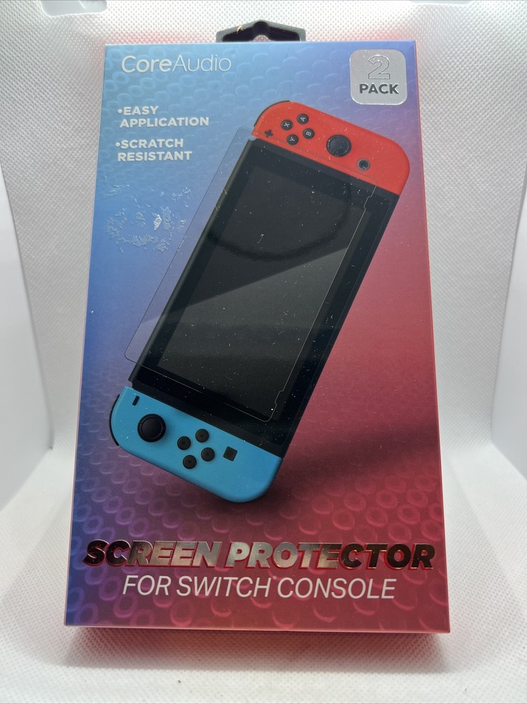 CoreAudio Screen Protector for Nintendo Switch Console, Pack of 2