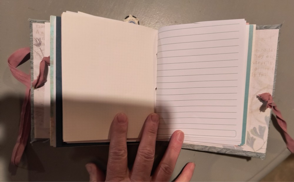 handmade little desk note pad