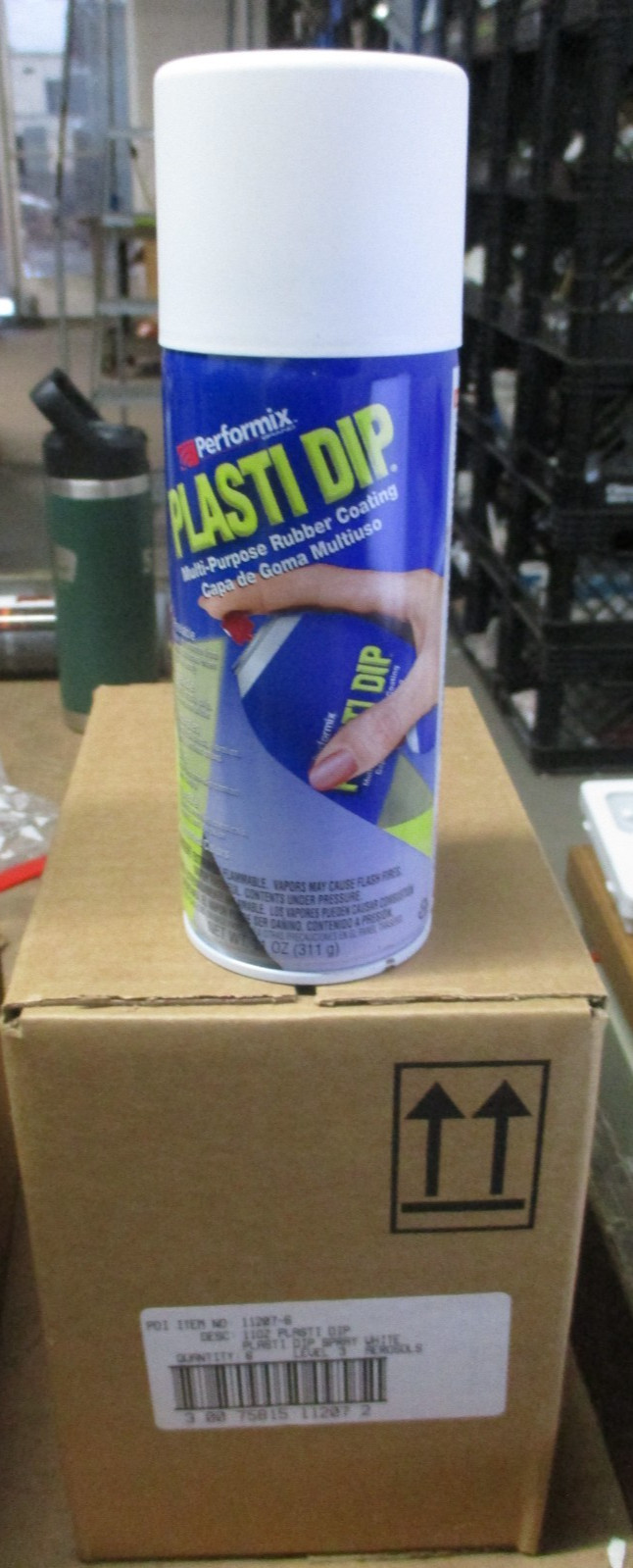 1 CASE Plasti Dip 11207 White Multi-Purpose Aerosol Rubber Coating Spray 11 oz.