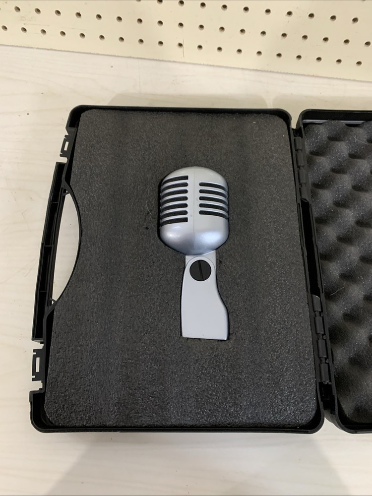 Vintage Classic Dynamic Microphone AP Audio AMP55 IN CASE - UNTESTED