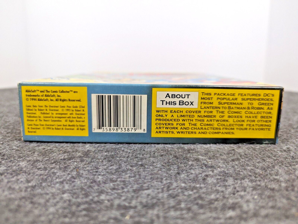 The Comic Collector 2.0 PC Price Guide Software (1994) - AbleSoft Inc. - EUC