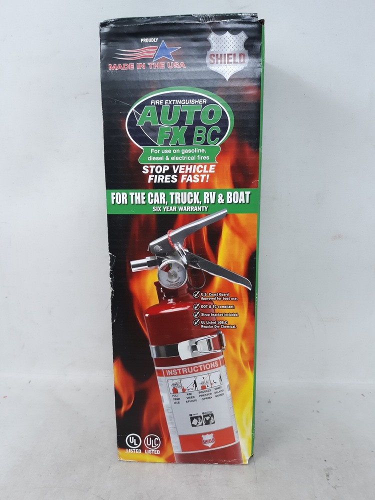 Shield Fire Protection Fire Extinguishers 13415D