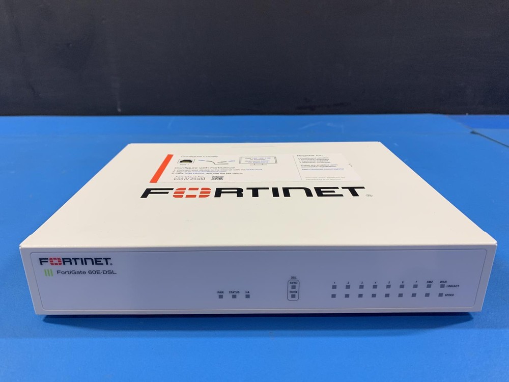 Fortinet FG-60E-DSL Network Security Firewall