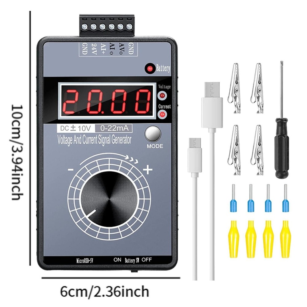 Adjustable Signal Generator DC 0-10V Portable Adjustable Multifunctional