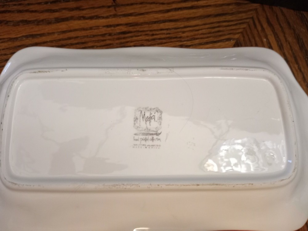 Medici Serving Tray And Pitcher Fruit Design