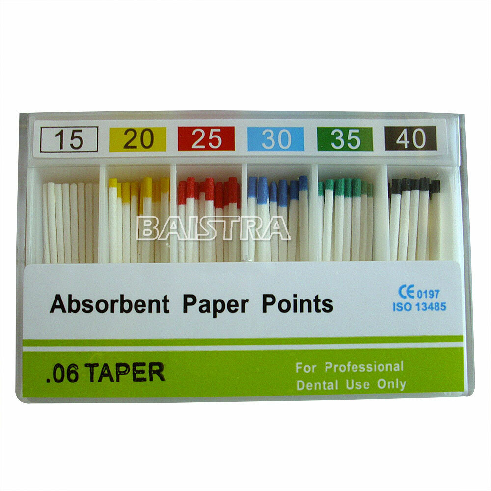 Dental Absorbent Paper Points Gutta Percha Points Eododontic 15-80# EODO Root