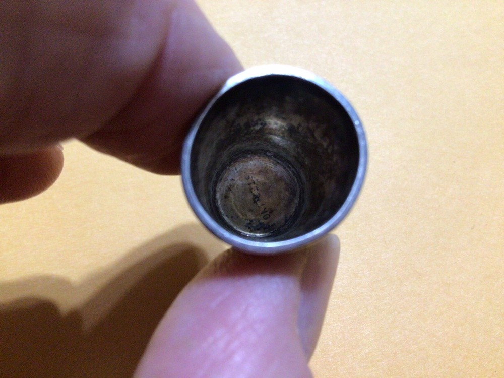 Larkin Sterling Silver Thimble (Lowered Price)