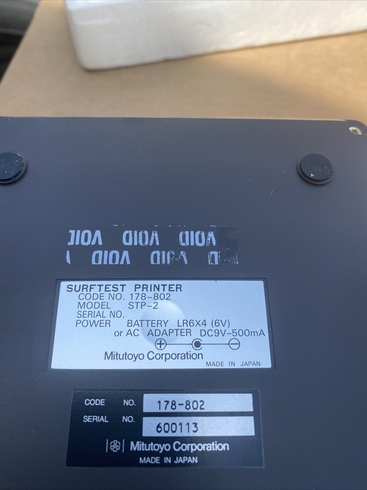 MITUTOYO 178-8012PRINTER