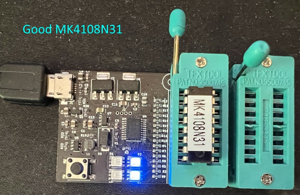 Dynamic RAM (DRAM) Tester for Retro Computers (4Kbit to 1Mbit).