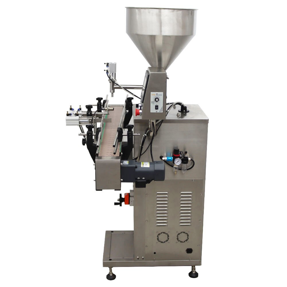Auto Servo Paste Liquid Filling Machine Single Head 100-1000ml 10~25bot/min 110V
