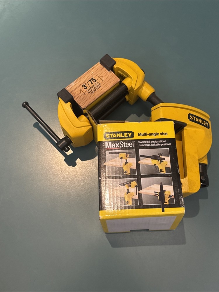 Stanley MaxSteel Hobby Multi Angle Vice. Model 83-069