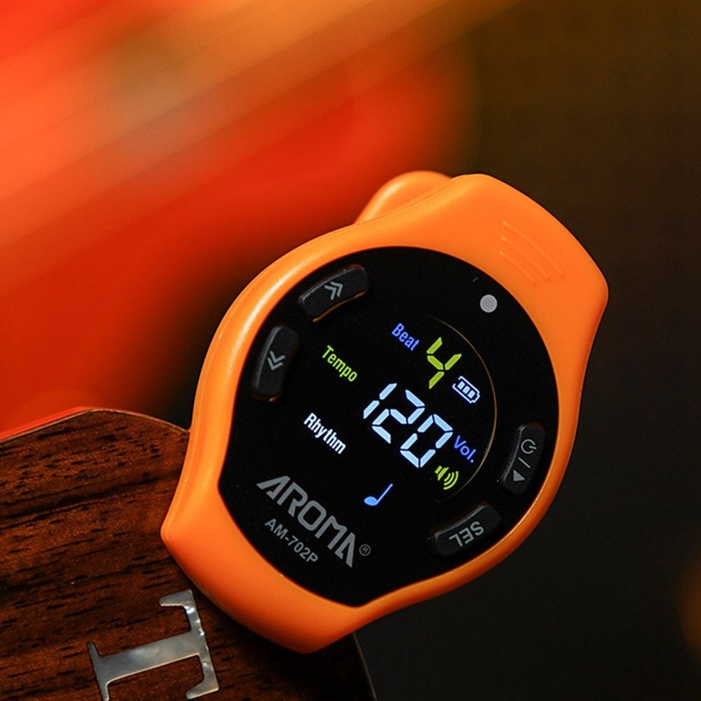 Wearable Vibrating Metronome Watch Adjustable Strap Pulse Beat Counting4783