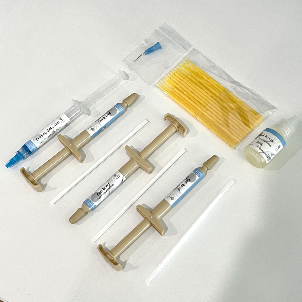 Dental Orthodontic Composite Resin Direct Paste Adhesive Bond Self Light Curing