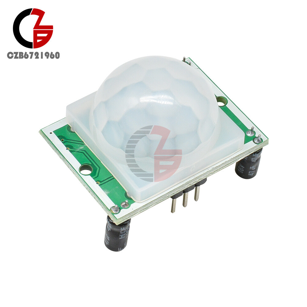 5PCS HC-SR501 Adjust IR Pyroelectric Infrared PIR Motion Sensor Detector Module