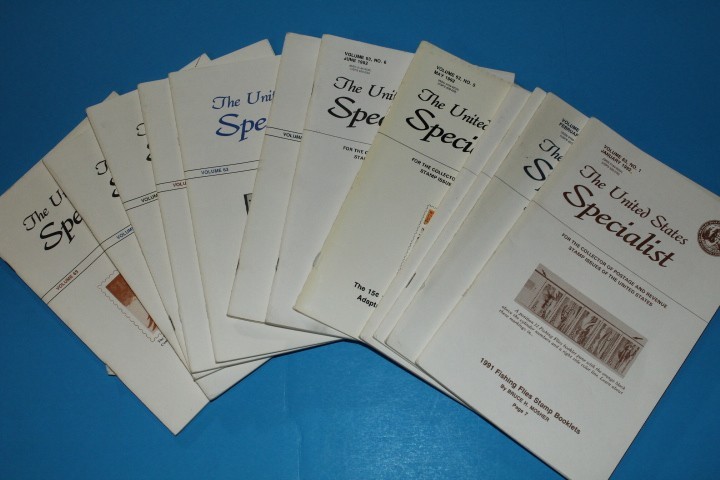 The United States Specialist Journal 1992 Full year BlueLakeStamps Timeless info